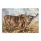 Lumaprints Highland Brown Bull Canvas Giclée Art